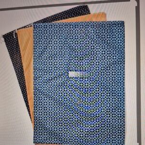 Avon Personalizable Printed Laundry Bag - Set of 3: Yellow, Royal & Navy 27"x36"